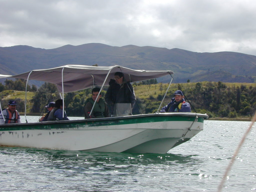 Ian's 1999 expedition to Lake Tota