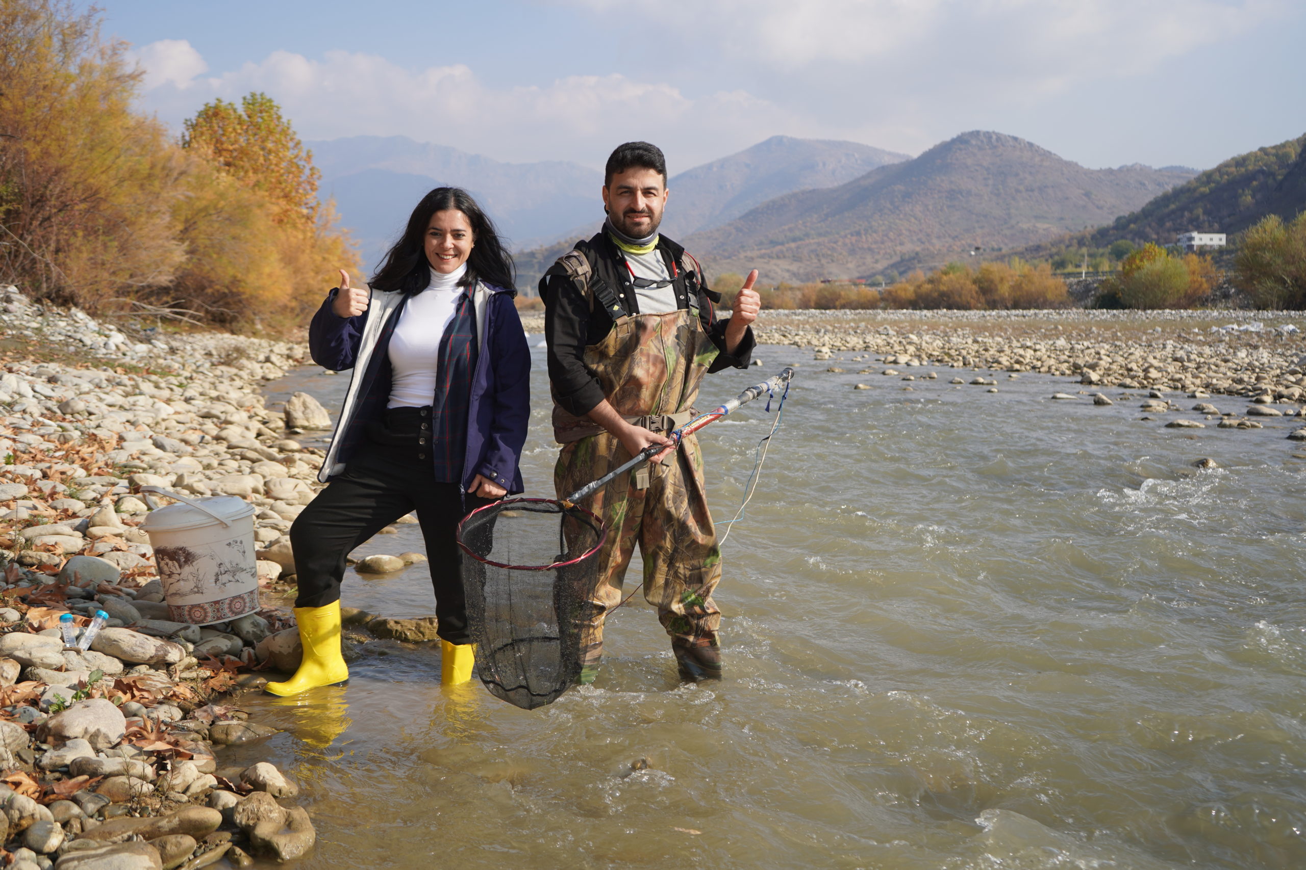 Dr Cüneyt Kaya and Dr Münevver Oral