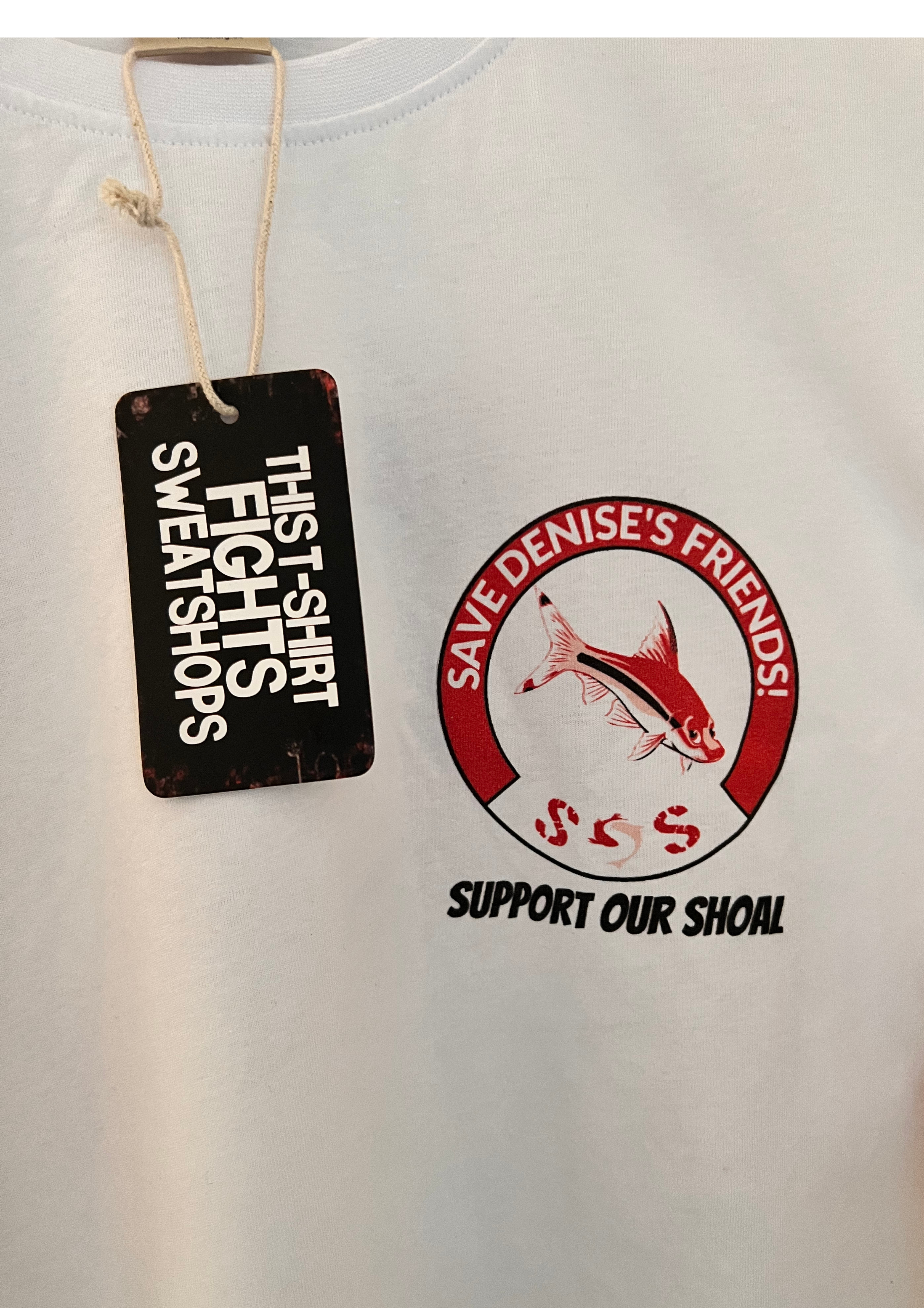 Save Denise's Friends logo - front